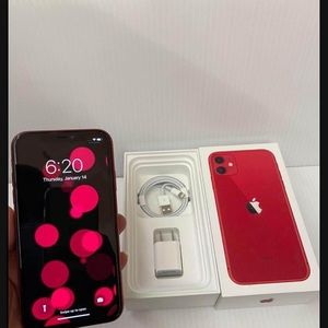 iPhone 11 red 64 gn for t mobile